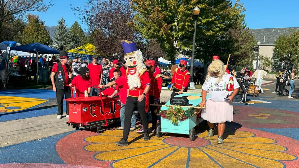 main street gardnerville annual coffin races & fall festival in gardnerville nv
