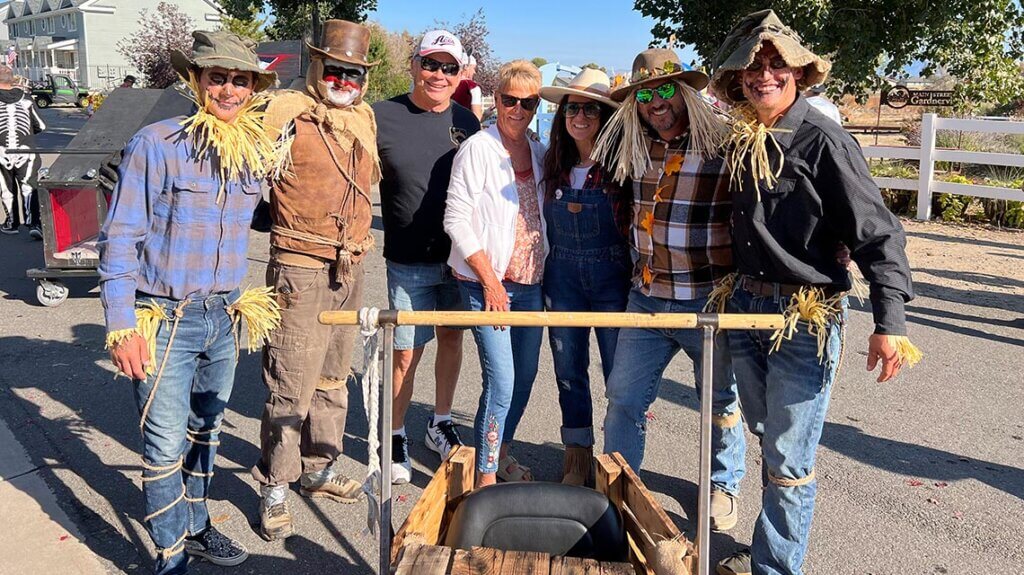 main street gardnerville annual coffin races & fall festival in carson valley nevada