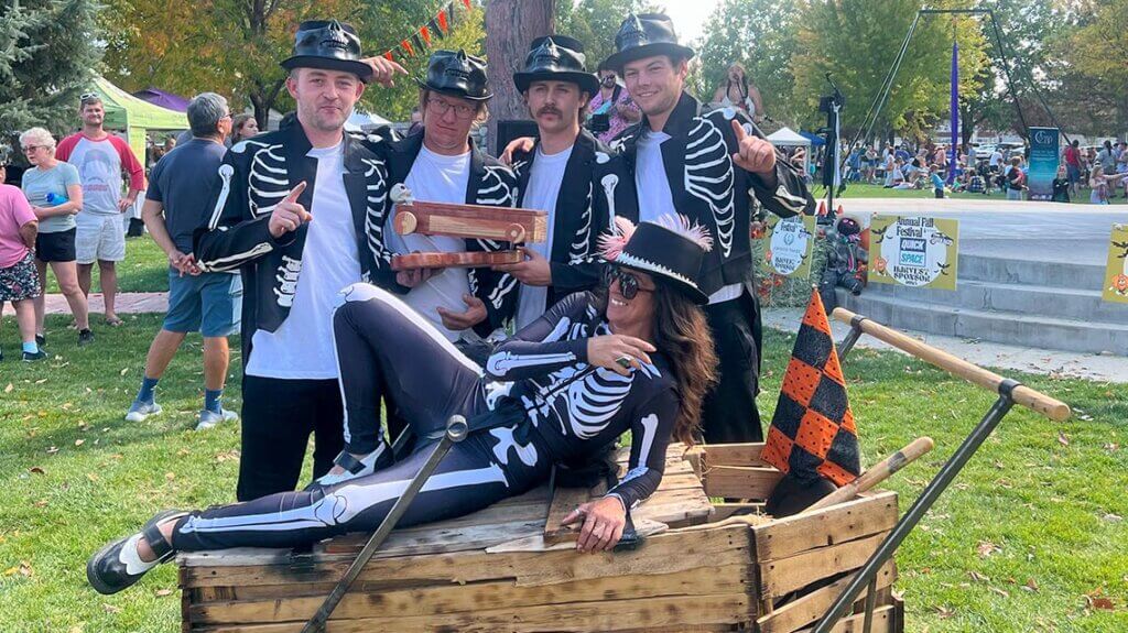main street gardnerville annual coffin races & fall festival in carson valley nv