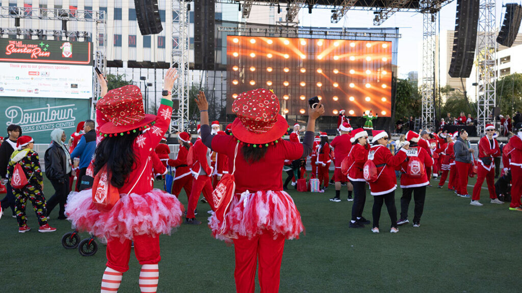 opportunity village great santa run in las vegas nevada
