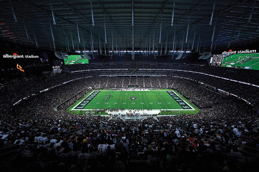 Allegiant Stadium ©Las Vegas Raiders