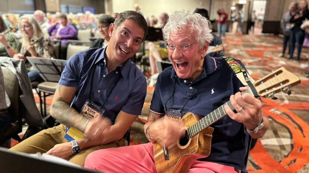 audience at reno ukulele festival in sparks nevada