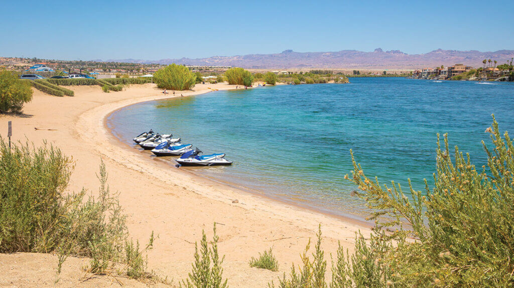 big bend of the colorado state recreation area in laughlin nevada