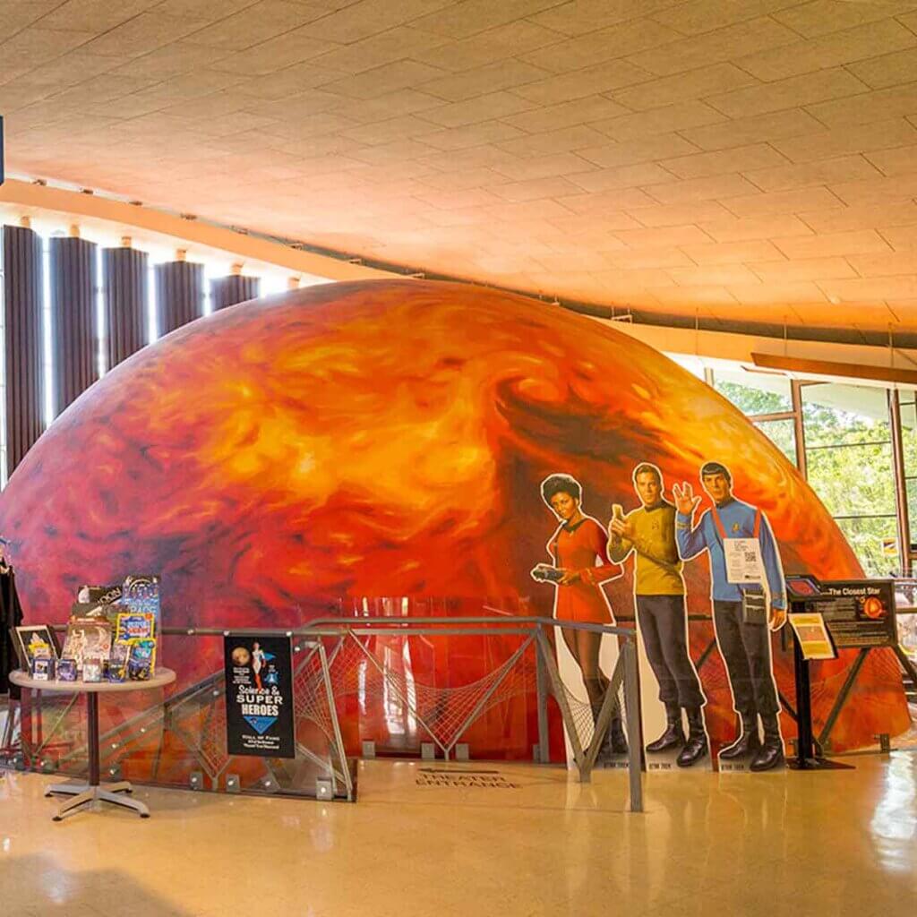 sun exhibit at reno flesichmann planetarium