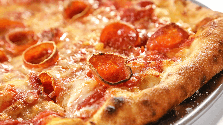 pizza at fire forno in fernley nevada