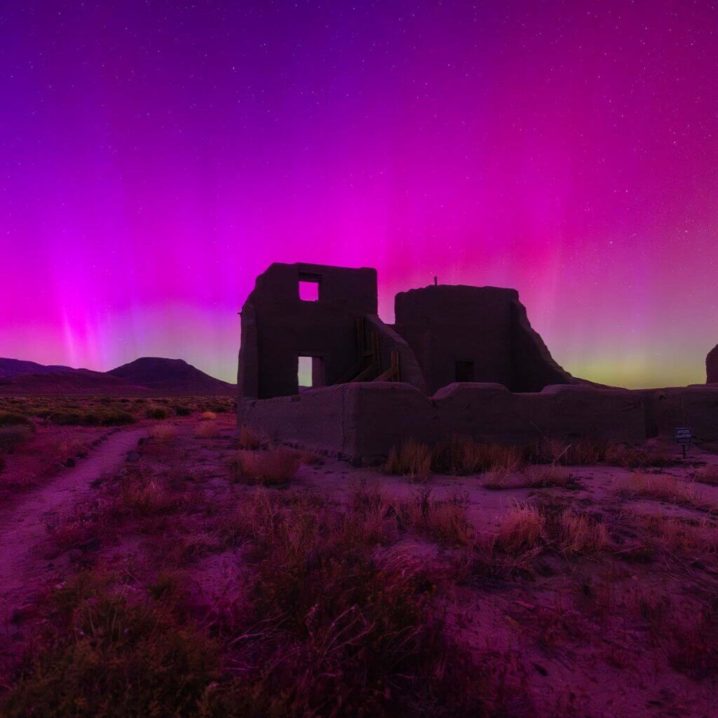 aurora borealis at fort churchill