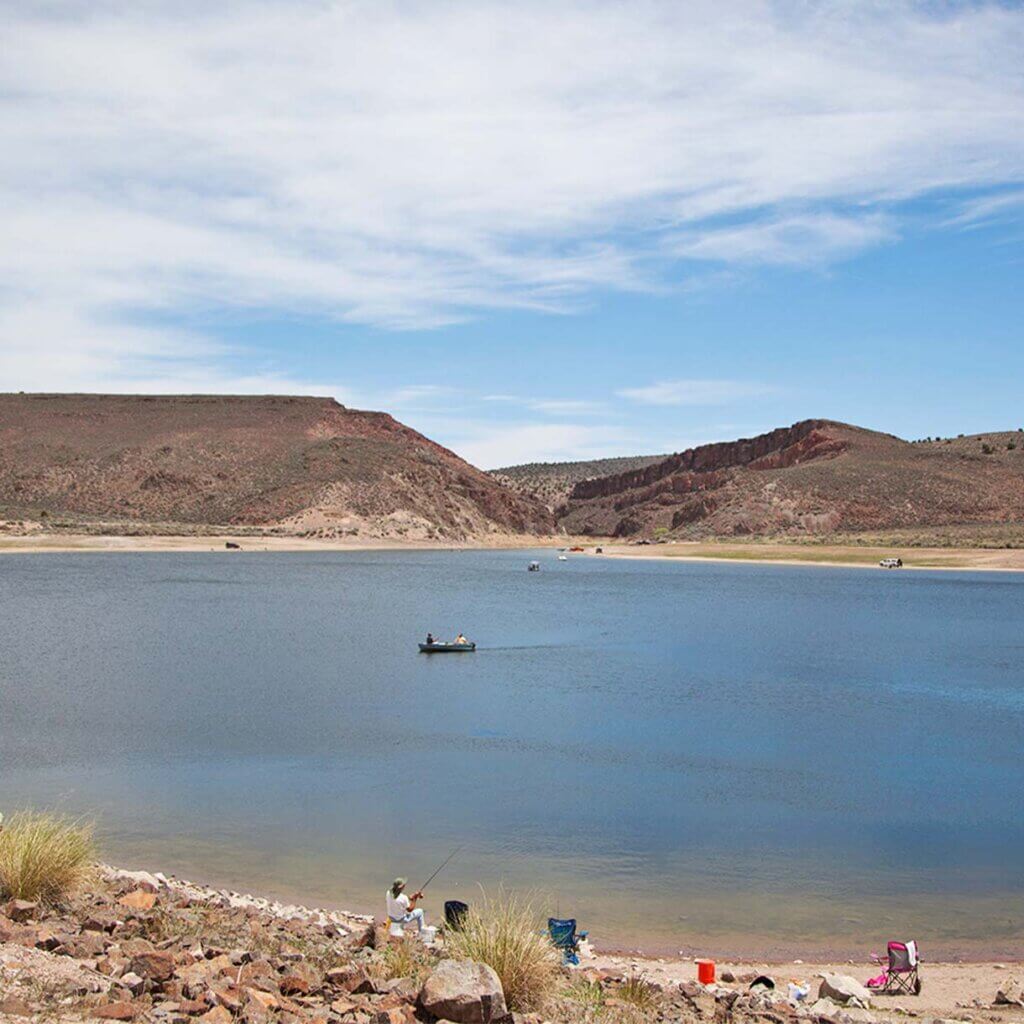 fishing and boating at echo canyon state park