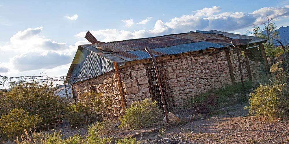 historic building goodsprings ghost town