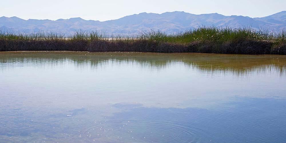 hot spring at black rock desert