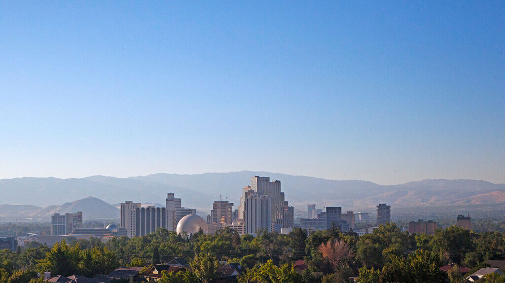reno nevada skyline