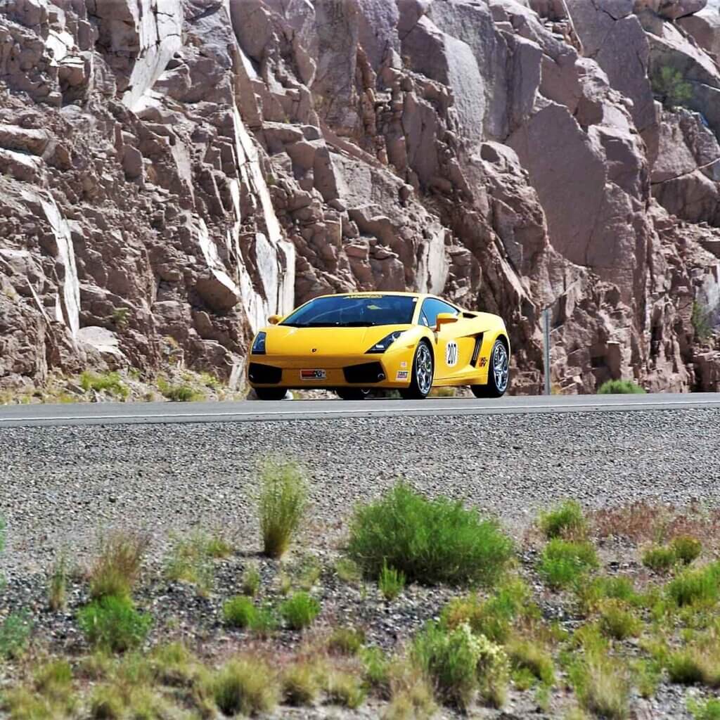 race car at silver state classic challenge