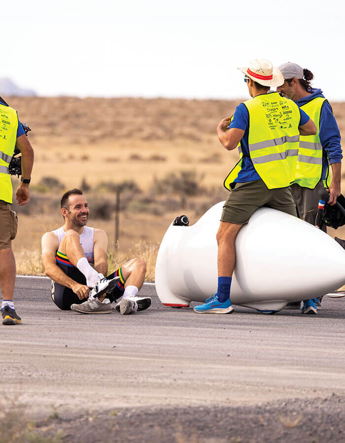 world human powered speed challenge in battle mountain nv