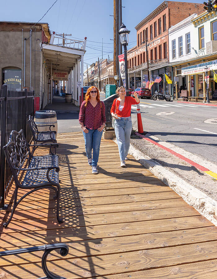 virginia city main street boardwalk