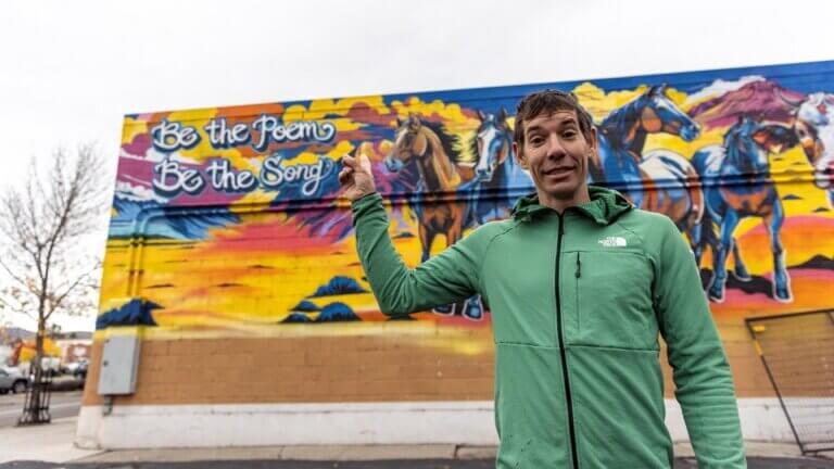 alex honnold ely murals be the poem