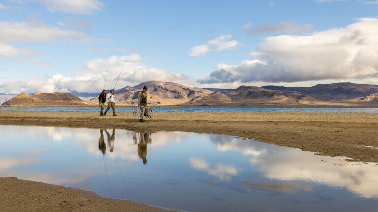 fly fishing at pyramid lake in nevada