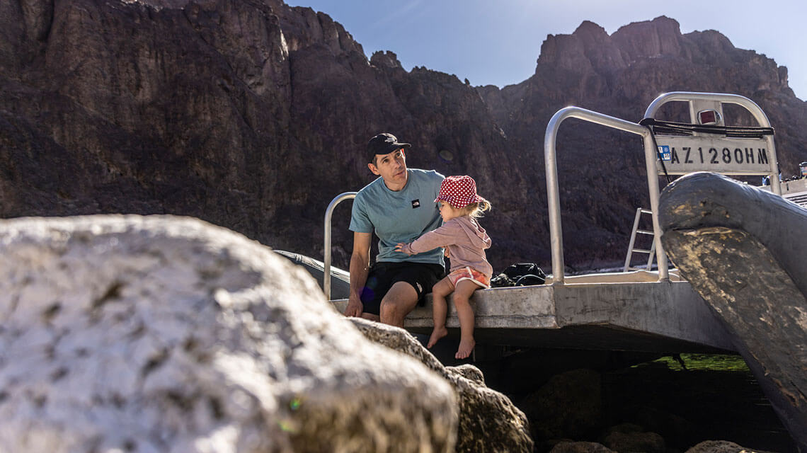 alex honnold and family on a colorado river tour with hoover dam rafting adventures near boulder city nevada from get a little out there with alex honnold