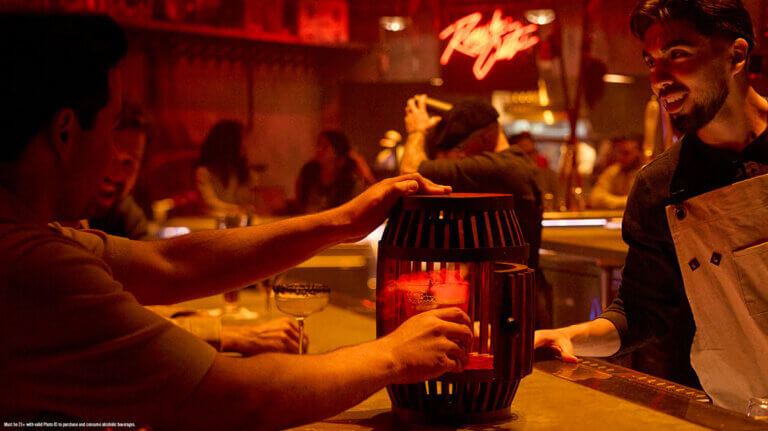 the boiler craft cocktail bar inside universal horror unleashed las vegas area 15 nevada
