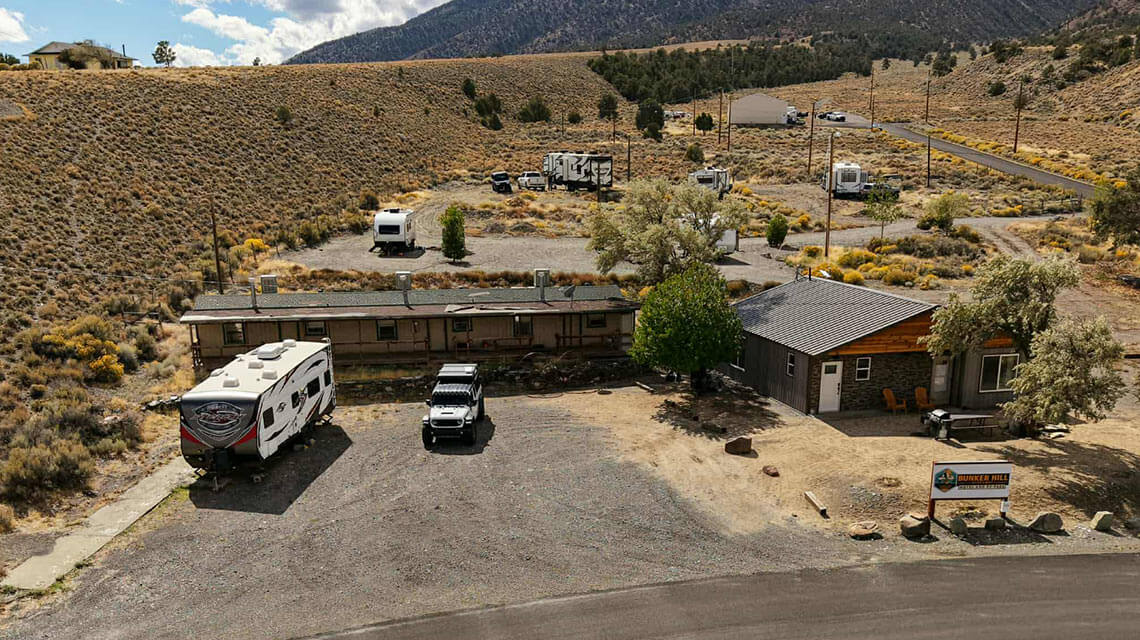 bunker hill hideaway motel and rv park in kingston nevada
