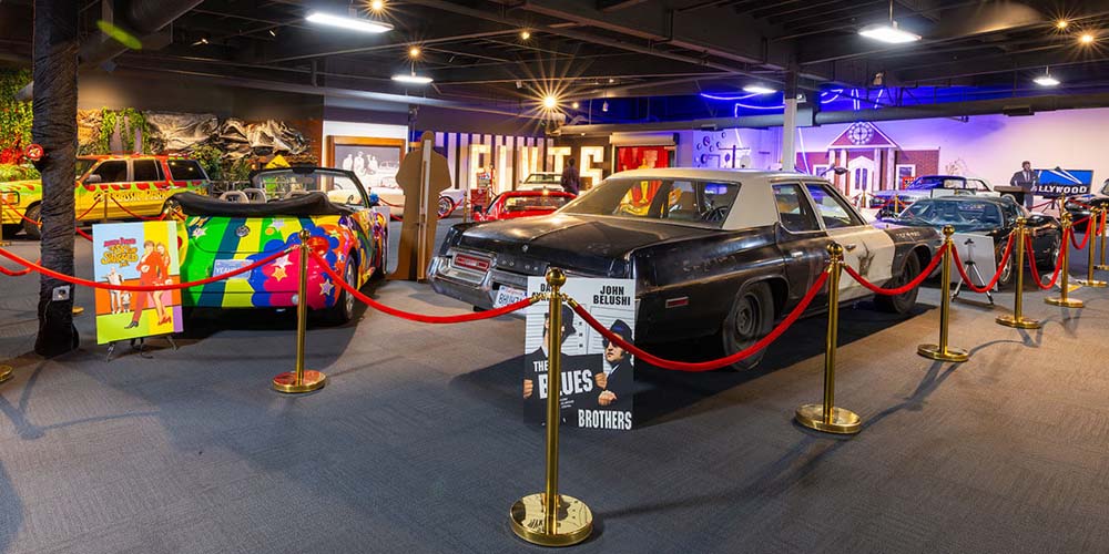 interior exhibit at national automobile museum