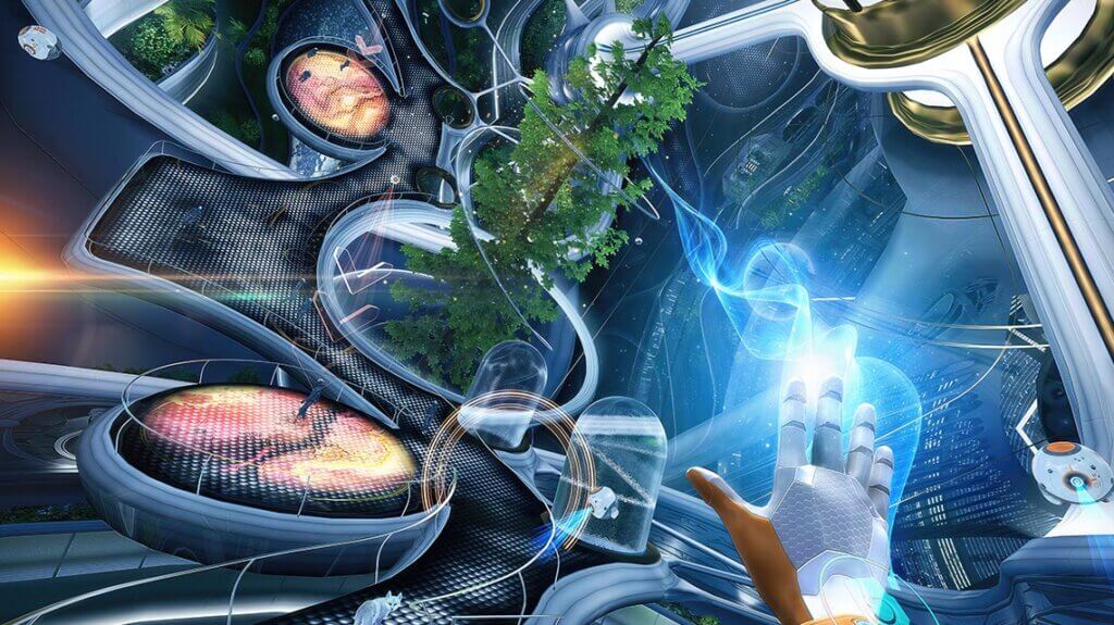 interstellar arc worlds largest VR experience at area 15 las vegas nv