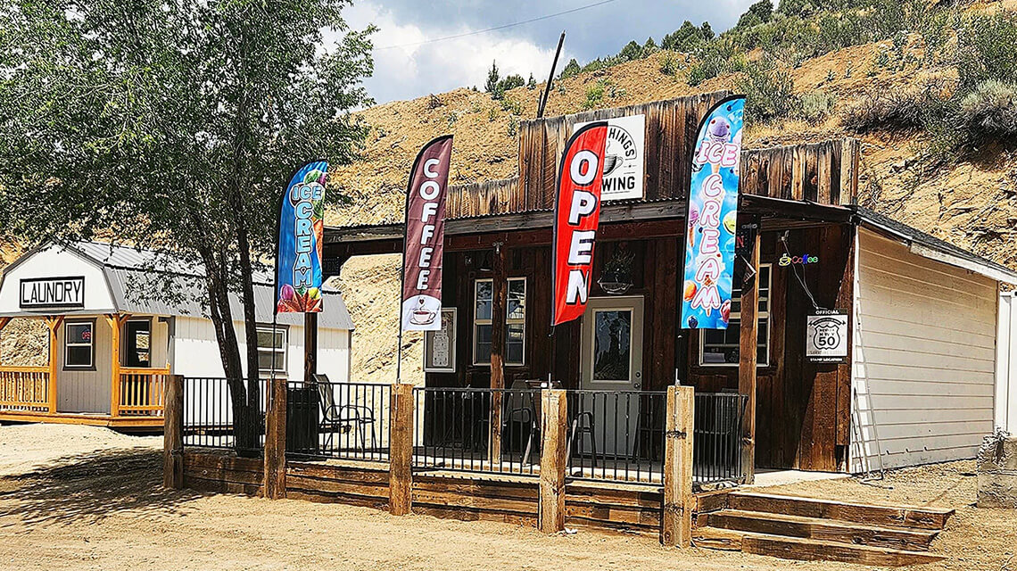 somethings brewing coffee shop in austin nevada