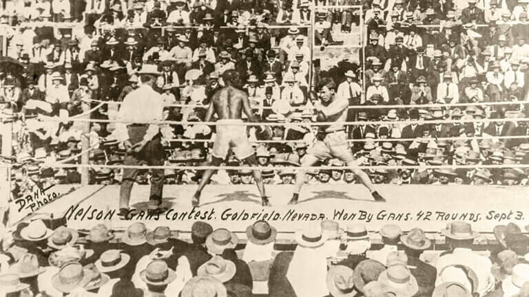 Historic Fight Puts Goldfield in the Spotlight
