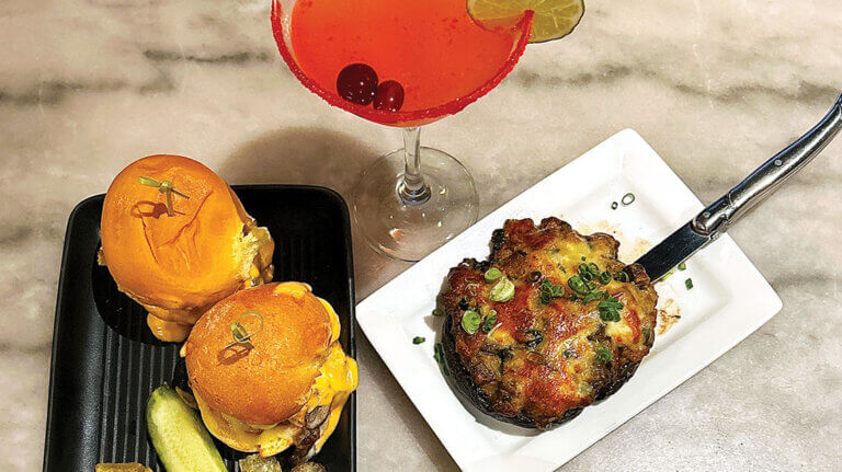 goldilocks sliders and smoked portabella at piazza carson city nevada