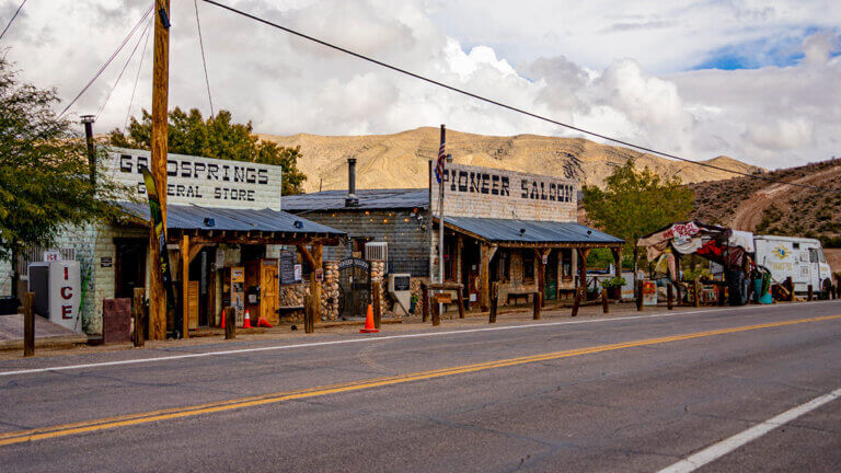 Exterior view of Pioneer Saloon by Dinorah Arambula