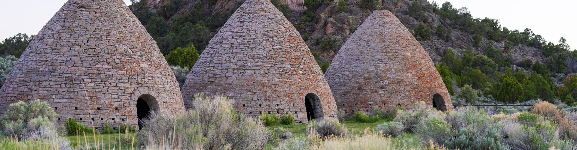 ward charcoal ovens state historic park in ely nevada