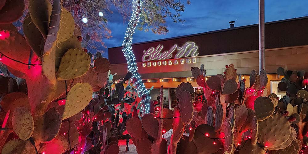 exterior ethel m chocolates store