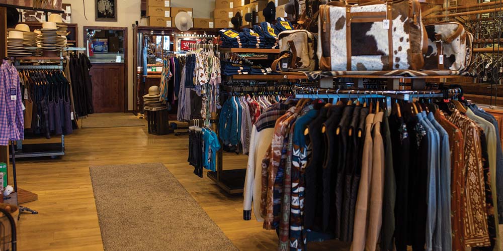 interior of J.M. Capriola's store in elko