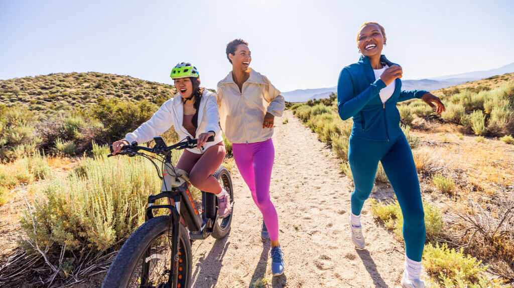 outdoor recreation with friends in nevada