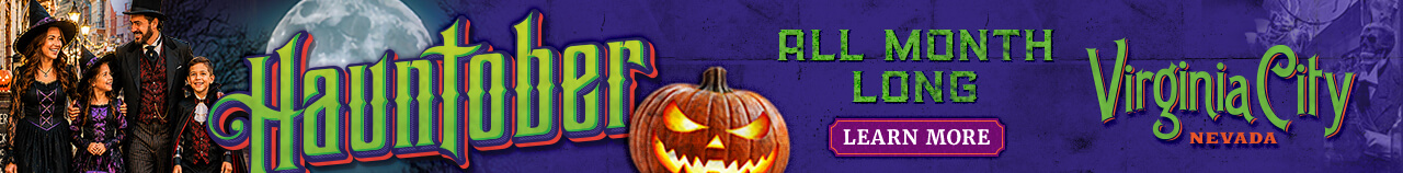 virginia city's halloween hauntober ad